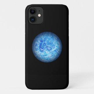 Capa Para iPhone 11 Capa de Celular Calm Tide Fluid Art iPhone 11
