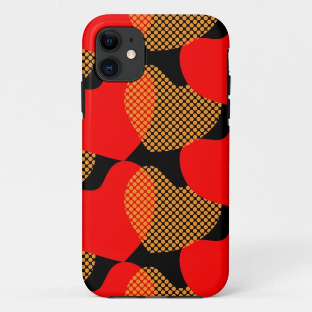 Capa Para iPhone 11 Capa de iPhone 11 Flying Hearts (Verso)