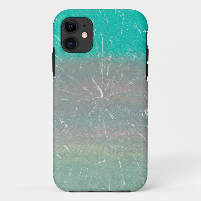 Capa Para iPhone 11 Capa de iphone 11 Vidro Quebrado (Verso)