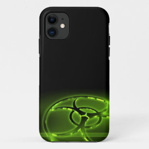 Capa Para iPhone 11 Capa de iphone 4 de Abstrato de risco biológico n