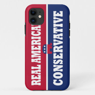 Capa Para iPhone 11 Capa de iPhone 5 Americana Republicana Conservador