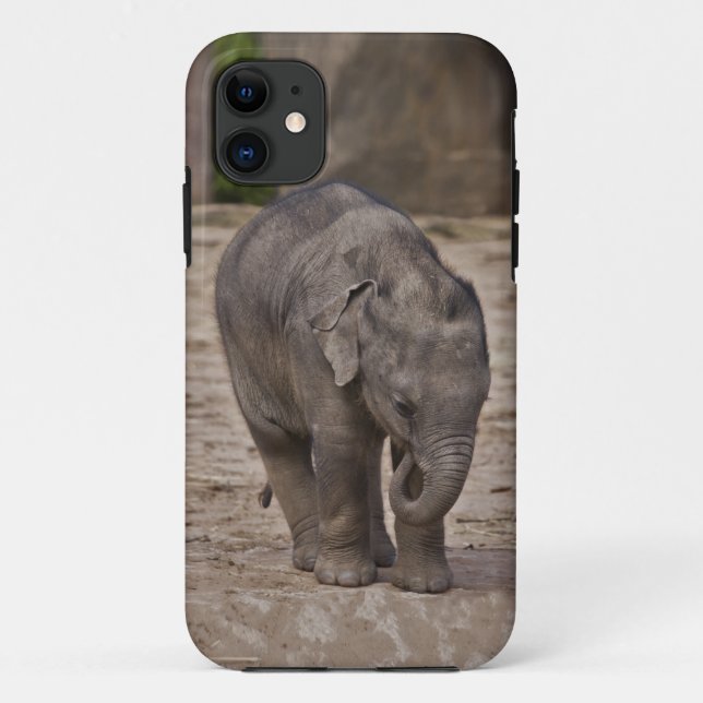 Capa Para iPhone 11 Capa de iPhone 5 Case-Mate de Elefante Bebê (Verso)