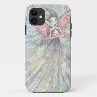 Capa Para iPhone 11 Capa de iPhone 5 com Arte de Fantasia de Fada Estr