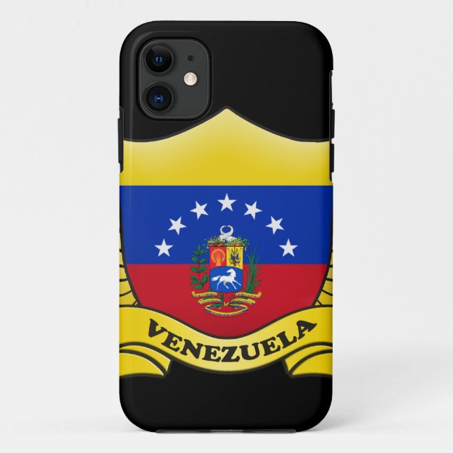 Capa Para iPhone 11 Capa de iPhone 5 com Bandeira da Venezuela (Verso)