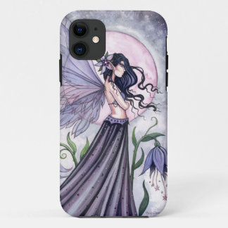 Capa Para iPhone 11 Capa de iPhone Arte de Fada Fantasia Roxa