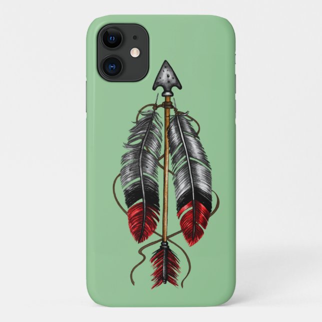 Capa Para iPhone 11 Capa de iPhone Case-Mate da Ordem da Flecha (Verso)