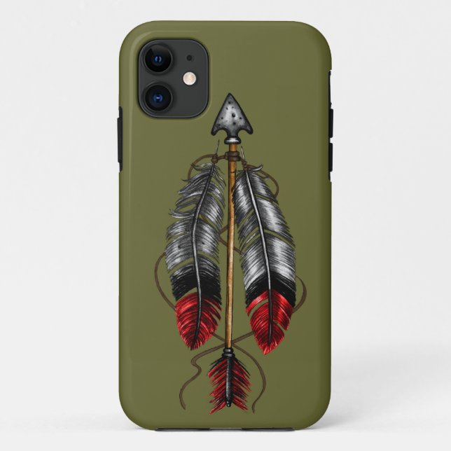 Capa Para iPhone 11 Capa de iPhone Case-Mate da Ordem da Flecha (Verso)
