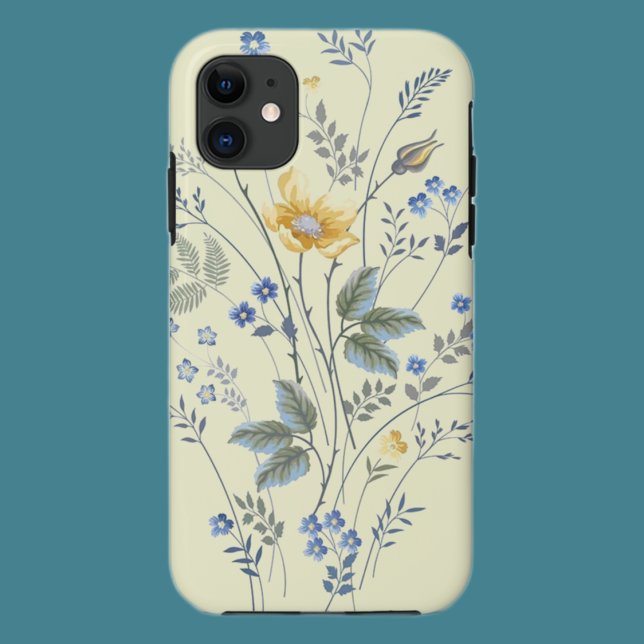 Capa Para iPhone 11 Capa de iPhone Case-Mate floral de flores silvestr (Criador carregado)