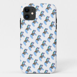 Capa Para iPhone 11 Capa de iPhone Cavalo Dala Azul