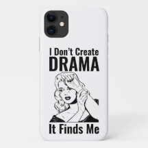 Capa de iPhone drama mulher chorando retrô