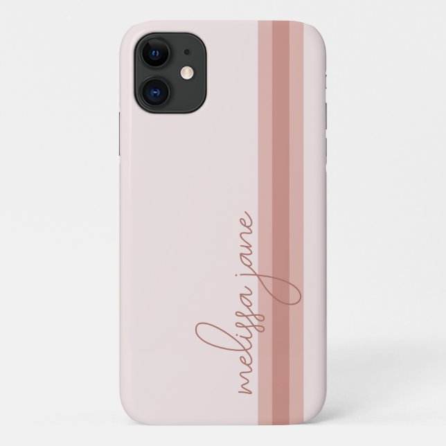 Capa Para iPhone 11 Capa de iPhone Feminina Moderna (Verso)