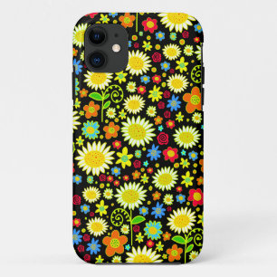 Capa Para iPhone 11 Capa de iPhone Flores de Primavera