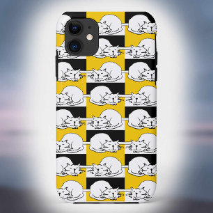 Capa Para iPhone 11 Capa de iPhone Gatos Adormecidos