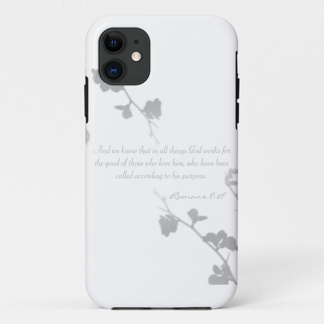 Capa Para iPhone 11 Capa de iPhone / iPad Lindas Bênçãos Fiéis (Verso)