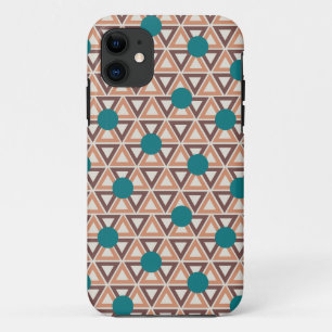 Capa Para iPhone 11 Capa de iPhone / iPad Triangle Quilt
