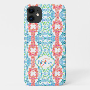Capa Para iPhone 11 Capa de iPhone Nancy Mosaic