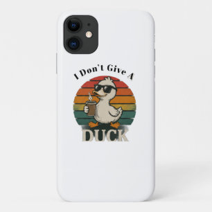 Capa Para iPhone 11 Capa de iPhone Pato Fofo – Design de Pato