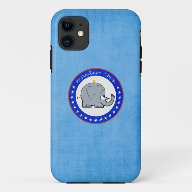 Capa Para iPhone 11 capa de iphone republicana gata (Verso)