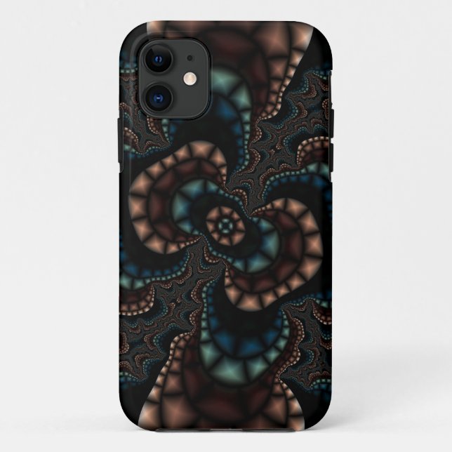 Capa Para iPhone 11 Capa de Iphone Rosa Azul (Verso)