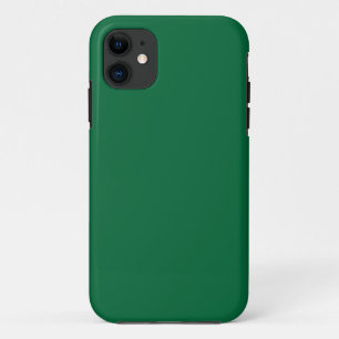 Capa Para iPhone 11 Capa de iPhone Verde Matte Luxo Minimalista