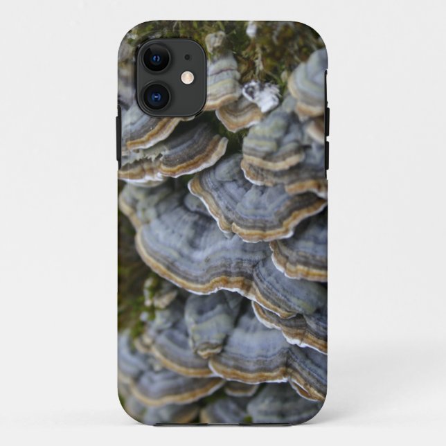 Capa Para iPhone 11 Capa de telefone com cogumelos de árvore, iPhone S (Verso)