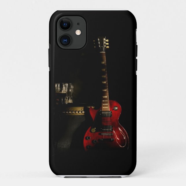 Capa Para iPhone 11 capa de telefone da guitarra elétrica do iPhone 5 (Verso)