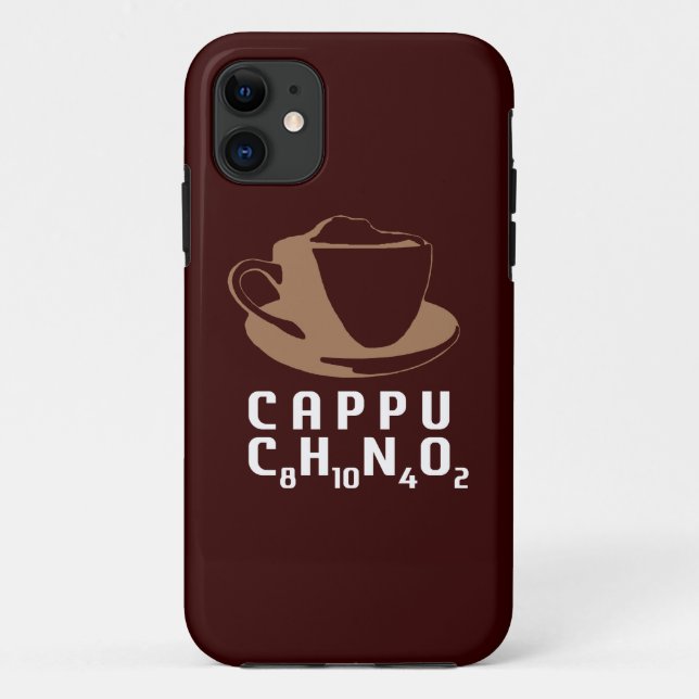 Capa Para iPhone 11 Cappuccino químico (Verso)
