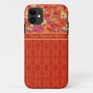 Capa Para iPhone 11 Cápsulas amarelas cor-de-laranja rosa iPhone 5/5s