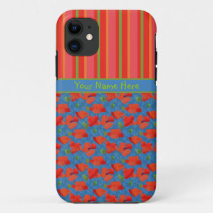 Capa Para iPhone 11 Cápsulas escarlatadas e estrias iPhone 5/5s