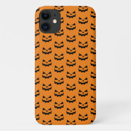 Capa Para iPhone 11 Cara de abóbora de Jack-o-lanterno