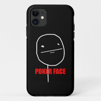 Capa Para iPhone 11 Cara de póquer Meme