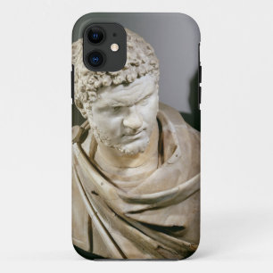 Capa Para iPhone 11 Caracalla, o mármore romano cuirassed o busto,
