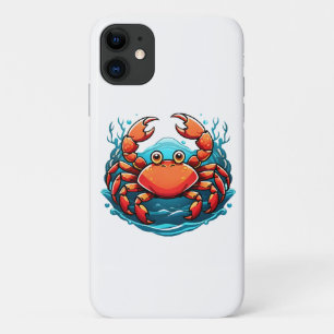 Capa Para iPhone 11 caranguejo-engraçado