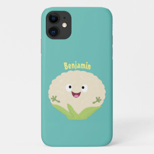 Capa Para iPhone 11 Caricatura de couve-flor-doce