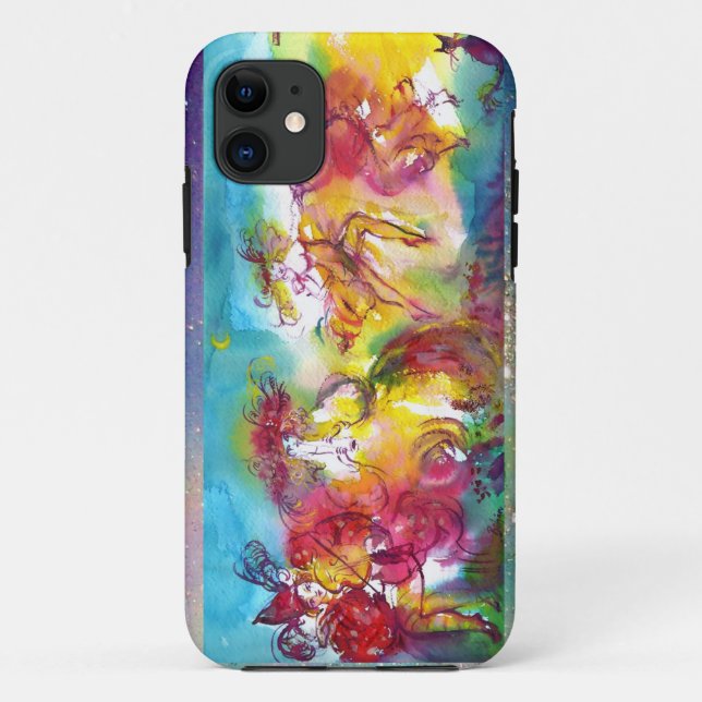 Capa Para iPhone 11 CARNIVAL NIGHT / Mascarada veneziana,Dance Music (Verso)