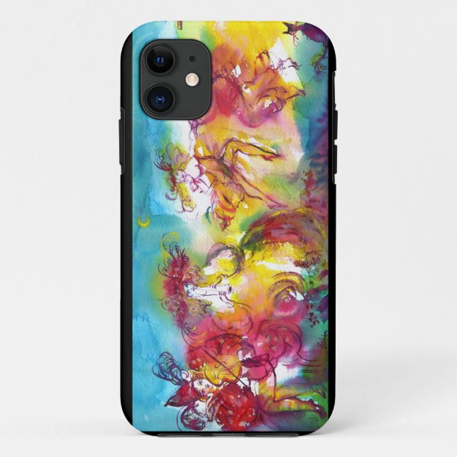 Capa Para iPhone 11 CARNIVAL NIGHT / Mascarada veneziana,Dance Music (Verso)