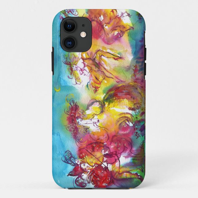 Capa Para iPhone 11 CARNIVAL NIGHT / Mascarada veneziana,Dance Music (Verso)