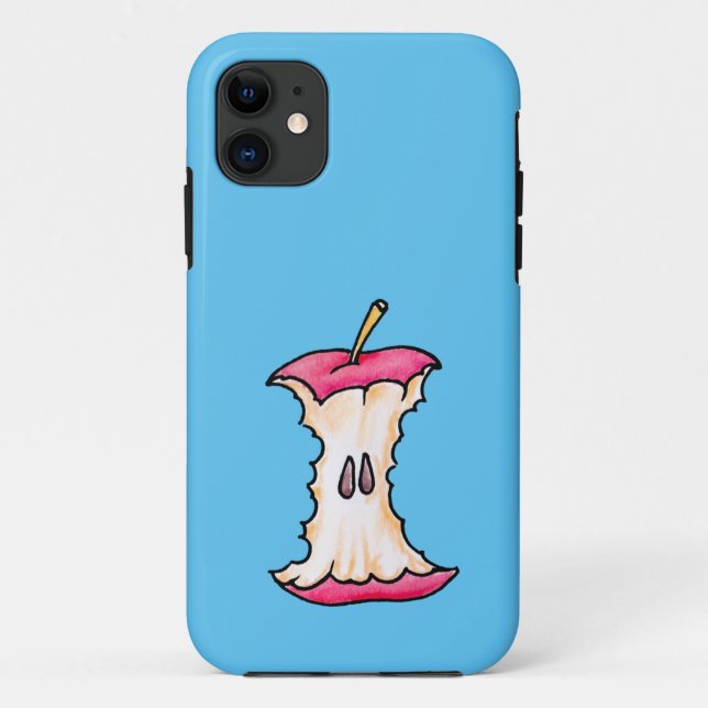 Capa Para iPhone 11 Caroço de maçã (Verso)