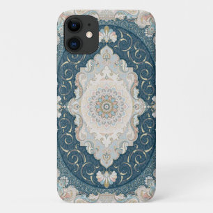 Capa Para iPhone 11 Carpete de tapete persa turco antigo