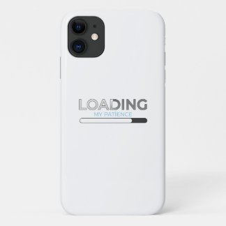 Capa Para iPhone 11 Carregando Minha Paciência - Barra de Progresso Mi