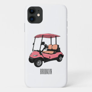Capa Para iPhone 11 Carrinho de golfe / desenho animado de buggy de go