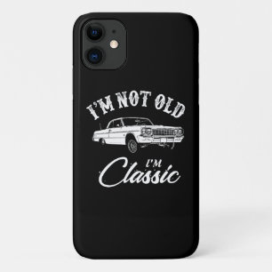 Capa Para iPhone 11 Carro Clássico Chevy Impala