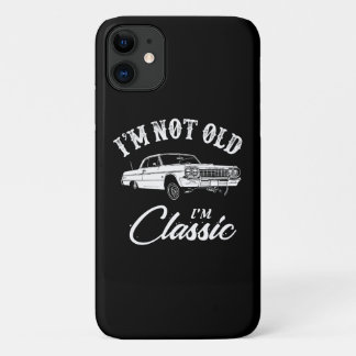 Capa Para iPhone 11 Carro Clássico Chevy Impala