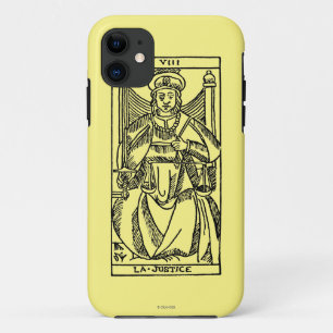 Capa Para iPhone 11 Cartão de Tarot: Justiça
