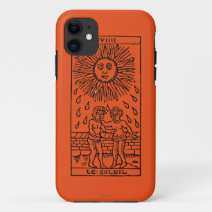 Capa Para iPhone 11 Cartão de Tarot: The Sun