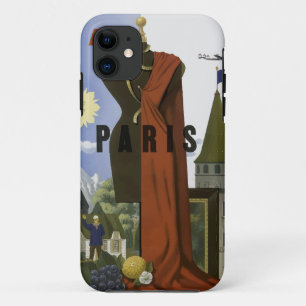 Capa Para iPhone 11 Cartaz de Viagem da Moda Surrealista Vintage Fly P