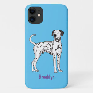 Capa Para iPhone 11 Cartografia de cão Dalmaciano