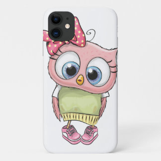 Capa Para iPhone 11 Cartoon de Coruja