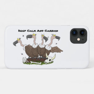 Capa Para iPhone 11 Cartoon humorístico para abutres engraçados