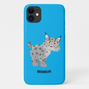 Capa Para iPhone 11 Cartoon lince lince de lince